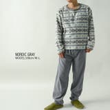 ノルディックグレー | メンズ ルームウェア フリース | NinaetLina