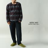 ノルディックネイビー | メンズ ルームウェア フリース | NinaetLina