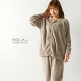 モカ | シープボア 前釦アウターパンツ上下セット | NinaetLina