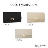 カラーメタルクラッチバッグ | NinaetLina | 詳細画像2