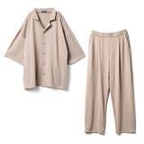 高撥水 男女兼用オープンカラーシャツ上下 | NinaetLina | 詳細画像10