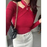 ショート丈トップス へそ出し リブニット | NinaetLina | 詳細画像10