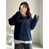 ワンポイントロゴクルーネックカットソー レディース トップス | NinaetLina | 詳細画像11