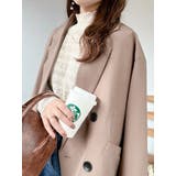 袖裏地切り替えトレンチジャケットコート レディース アウター | NinaetLina | 詳細画像8 