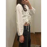 シャーリング長袖ブラウス レディース 長袖 | NinaetLina | 詳細画像9