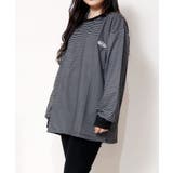 ボーダーワンポイント長袖カットソー レディース ボーダー | NinaetLina | 詳細画像11 