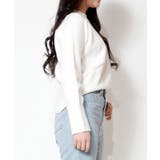 モックネックミドルゲージニット レディース トップス | NinaetLina | 詳細画像11