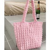 ぽこぽこトートバッグ ワッフル風バッグ 大容量 | NinaetLina | 詳細画像5