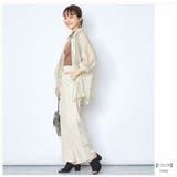 アイボリー(02) | 2020新作♪コットンリネンワイドパンツ レディース ボトムス | NinaetLina