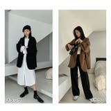 袖裏地切り替えトレンチジャケットコート レディース アウター | NinaetLina | 詳細画像2 