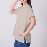 ベージュ | モックネックカットソー レディース トップス | NinaetLina