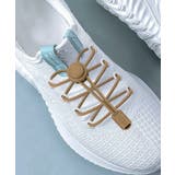 ベージュ | 靴紐 結ばない ゴム | ninon