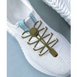 モスグリーン | 靴紐 結ばない ゴム | ninon