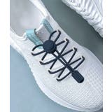 ネイビー | 靴紐 結ばない ゴム | ninon