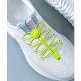 蛍光イエロー | 靴紐 結ばない ゴム | ninon