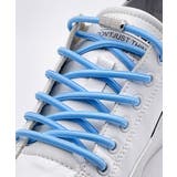 ライトブルー | 靴紐 結ばない ゴム | ninon