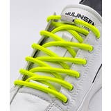 蛍光イエロー | 靴紐 結ばない ゴム | ninon