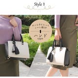 ハンドバッグ レディース 黒 | ninon | 詳細画像6 