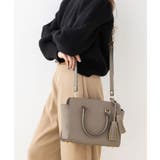 グレージュ | ハンドバッグ レディース 黒 | ninon