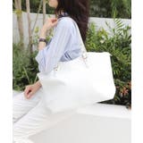 ホワイト | トートバッグ レディース 大きめ | ninon