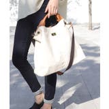 ナイロンクリーム/キャメル | 斜めがけバッグ ハンドバッグ レディース | ninon