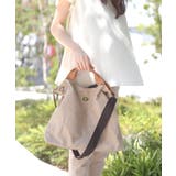 コットンベージュ/キャメル | 斜めがけバッグ ハンドバッグ レディース | ninon