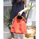 コットンオレンジ/キャメル | 斜めがけバッグ ハンドバッグ レディース | ninon