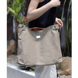 コットンカーキ/キャメル | 斜めがけバッグ ハンドバッグ レディース | ninon