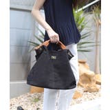 コットンブラック/キャメル | 斜めがけバッグ ハンドバッグ レディース | ninon