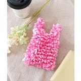 ピンク | エコバッグ おしゃれ くしゅくしゅ | ninon