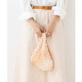 シャンパン | エコバッグ おしゃれ くしゅくしゅ | ninon