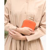 オレンジ | 財布 レディース 二つ折り | ninon