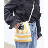 ホワイト×イエロー | ショルダーバッグ レディース 斜めがけ | ninon