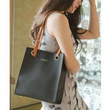 ブラック/キャメル | トートバッグ レディース a4 | ninon