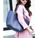 ネイビー | トートバッグ 大きめ レディース | ninon