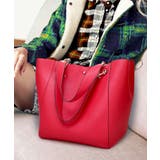 レッド | トートバッグ 大きめ レディース | ninon