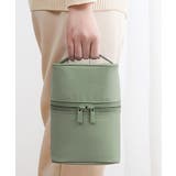 グリーン | ポーチ 小物入れ 大きめ | ninon