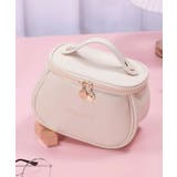 オフホワイト | ポーチ メイクポーチ 化粧 | ninon