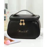 ブラック | ポーチ メイクポーチ 化粧 | ninon