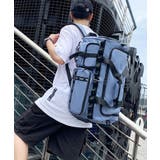 英字バンド/ブルー | ボストンバッグ 修学旅行 旅行 | ninon