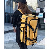 英字バンド/イエロー | ボストンバッグ 修学旅行 旅行 | ninon