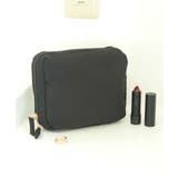 ブラック | ポーチ メイクポーチ 化粧 | ninon