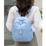 ライトブルー | リュック レディース 通学 | ninon