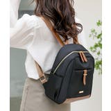 ブラック×ブラウン | リュック レディース 通学 | ninon