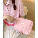 ピンク | ポーチ 小物入れ 大きめ | ninon