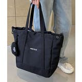 ブラック単色 | トートバッグ レディース A4 | ninon