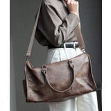 ブラウン | ボストンバッグ レディース 大容量 | ninon