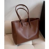 ブラウン | トートバッグ レディース ファスナー付き | ninon