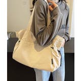 オフホワイト | トートバッグ A4 レディース | ninon