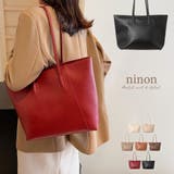 トートバッグ レディース ファスナー付き | ninon | 詳細画像1 